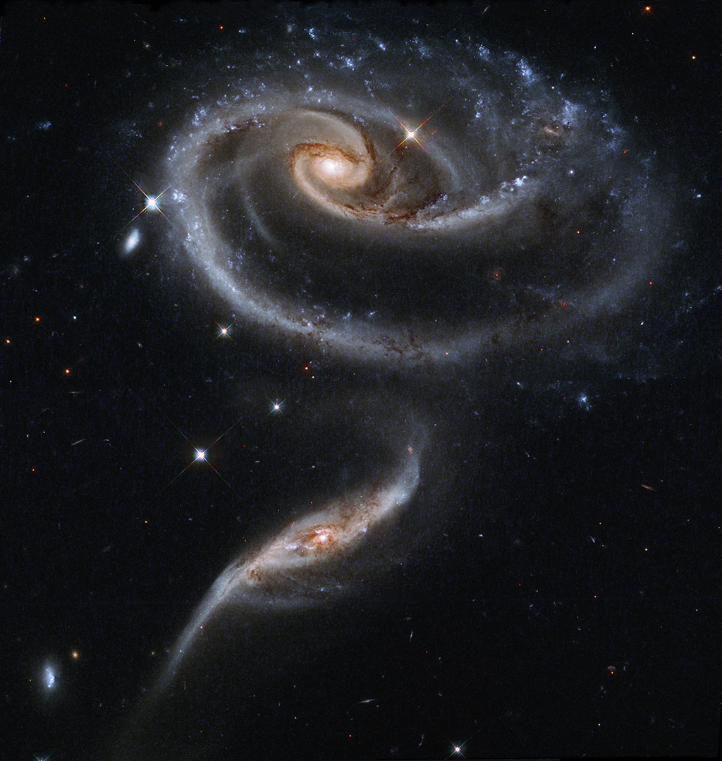 Arp 273 - UGC 1810 & UGC 1813- Hubble Legacy Archive