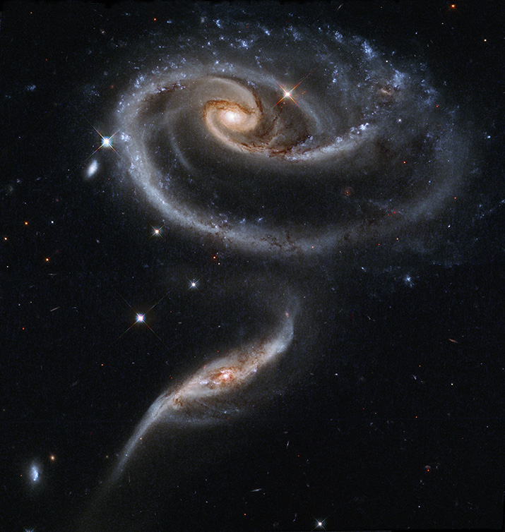 Arp 273 - UGC 1810 & UGC 1813 - Hubble Legacy Archive