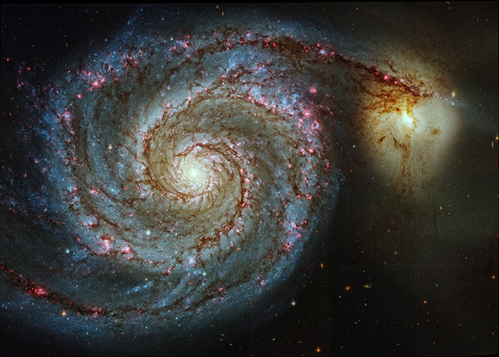 M51 - Whirlpool Galaxy - Hubble Legacy Archive Image