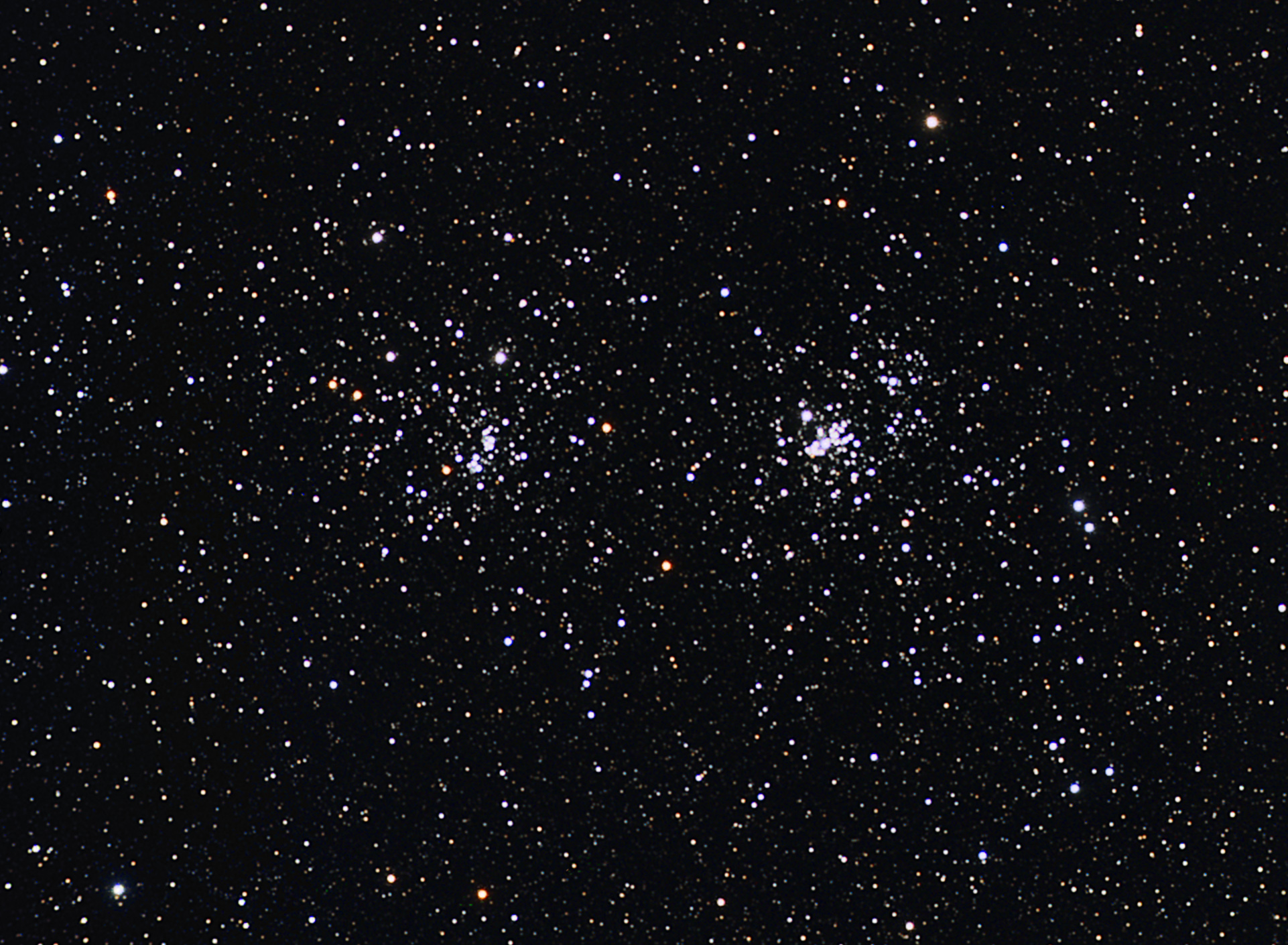 The Double Cluster NGC 869 - 884