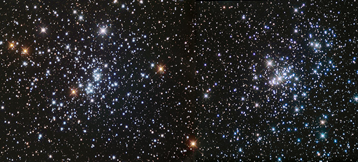 NGC 884 869 - The Double Cluster