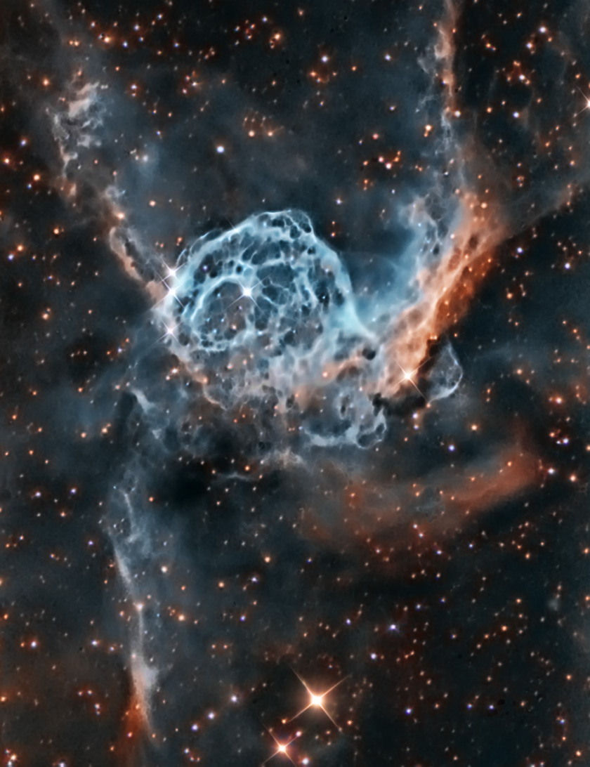 NGC 2359 - Narrowband- Thor's Helmet