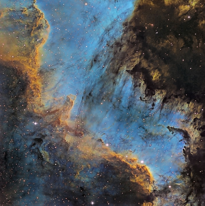 Cygnus Wall in NGC7000