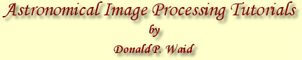 Asronomical Image Processing Tutorials