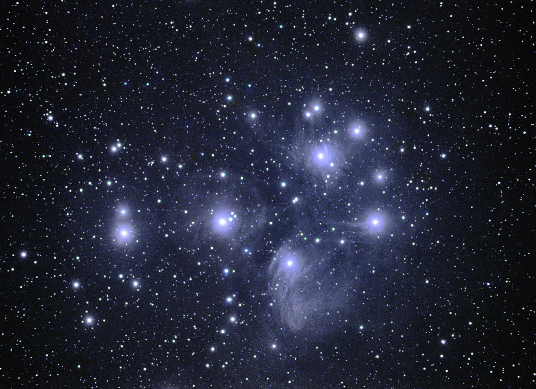 M45 - The Pleiades Star Cluster